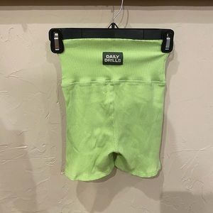 XS Daily Drills Ribbed Biker Shorts in Zilker